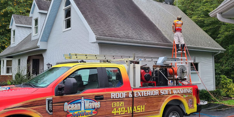 Exterior House Cleaning in Rehoboth Beach, Delaware