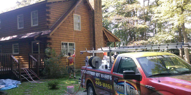 House Power Washing in Rehoboth Beach, Delaware