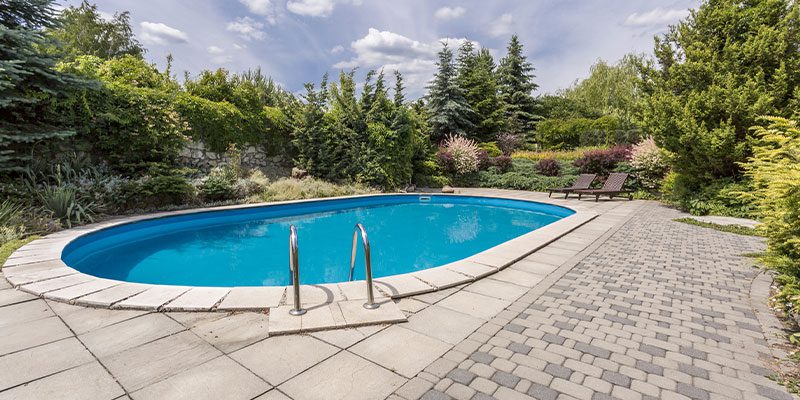 Pool Deck Cleaning